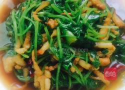 芹菜苗炒肉丝的做法图解8