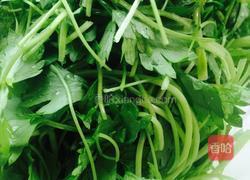 芹菜苗炒肉丝的做法图解2