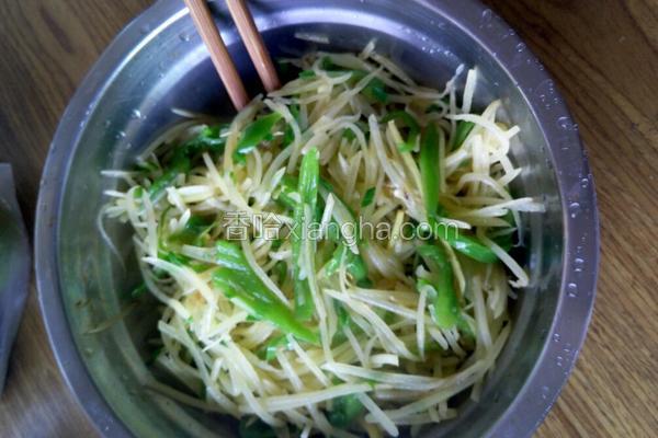 青椒土豆丝