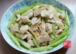 芹菜腐竹肉片的做法图解10