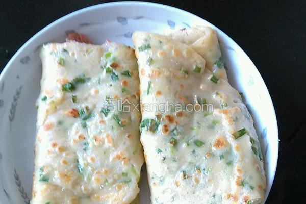 鸡腿蓓根煎饼