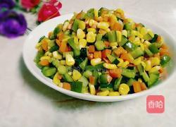 素炒四丁的做法图解7