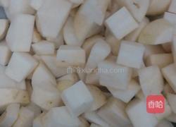  萝卜炖肉的做法图解3