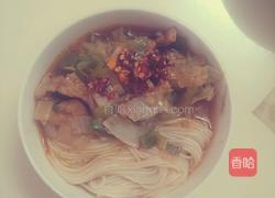 鸡肉白菜臊子面的做法图解8