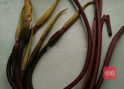 芋头花小炒的做法图解1