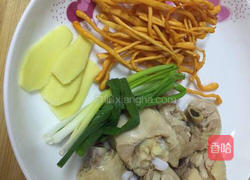 鸡腿虫草汤的做法图解4