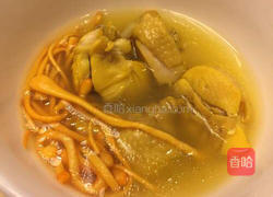 鸡腿虫草汤的做法图解7