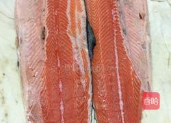 刺身挪威三文鱼的做法图解2