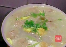 粉丝肉饺汤的做法图解4