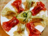 韭菜马蹄肉末金鱼饺子的做法[图]