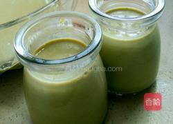 抹茶牛奶鸡蛋羹的做法图解6