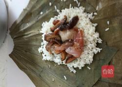 荷叶糯米鸡的做法图解3