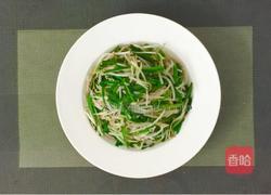 韭菜炒豆芽的做法图解4