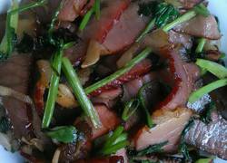 香菜炒腊肉