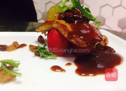 法式红酒鹅肝配芒果波特提子的做法图解13