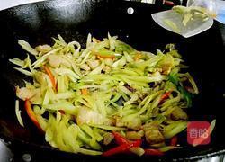 辣椒炒西芹的做法图解7