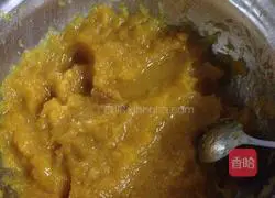 Illustration of how to make pumpkin cake 3