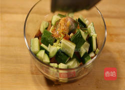 黄瓜拌凉粉的做法图解5