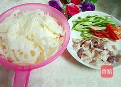 辣椒炒莲藕的做法图解2