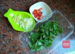 九层塔炒薄壳的做法图解2