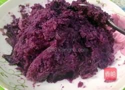 紫薯土司卷的做法图解1