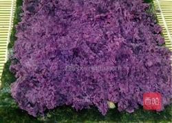 紫薯土司卷的做法图解4