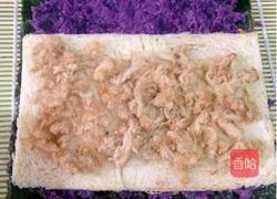 紫薯土司卷的做法图解5