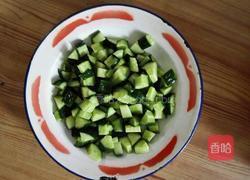 酸辣双丁的做法图解3