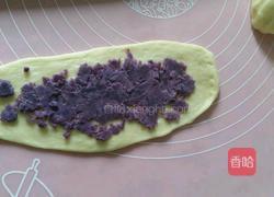 花样紫薯面包的做法图解4