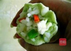 翠衣蒸包的做法图解9