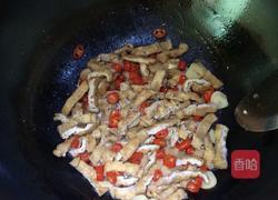 豆腐干炒肉的做法图解7