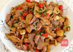 豆腐干炒肉的做法图解10