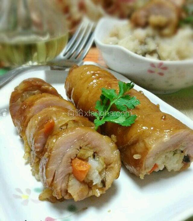 糯米鸡腿卷