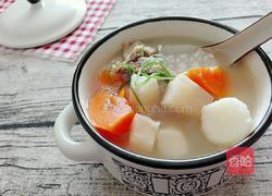 淮山葛根猪扇骨汤的做法图解6