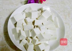 毛豆冬菇煮豆腐的做法图解3