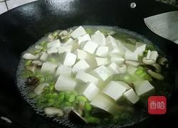 毛豆冬菇煮豆腐的做法图解7