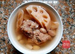 莲藕花生骨头汤的做法图解5