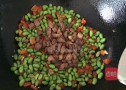 肉丁毛豆的做法图解8