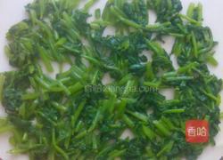 萝卜苗菜卷的做法图解2