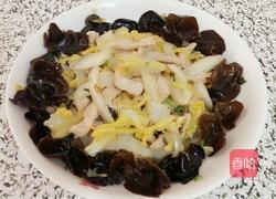 木耳娃娃菜肉片的做法图解12