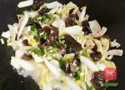 木耳娃娃菜肉片的做法图解11