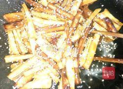 拔丝芝麻薯条的做法图解12