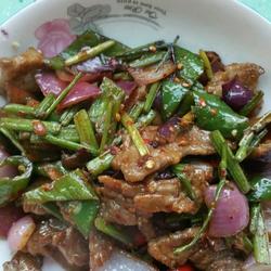 孜然洋葱牛肉片的做法[图]