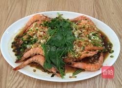 蒜蓉开背虾的做法图解8