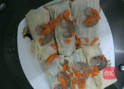 鲜虾腐竹卷的做法图解7