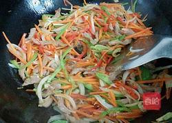 三丝炒意面的做法图解7