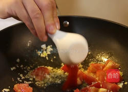 番茄菜花的做法图解6