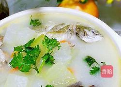 冬瓜黑鱼汤的做法图解4