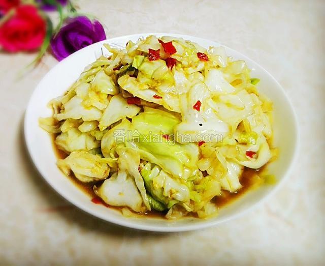 手撕圆椰菜