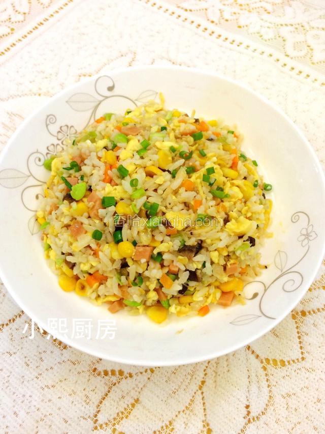 扬州炒饭（家庭简易版）